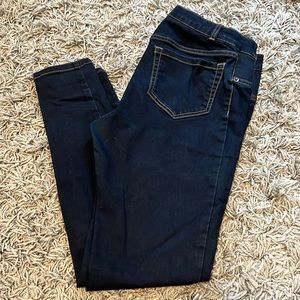 Liz Lange Maternity Jeans, Dark Wash, Skinny, Small